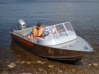 Алюминиевая лодка Wellboat 45i