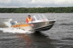 Алюминиевая лодка Wellboat 45i