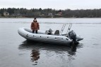 Надувная лодка ProfMarine RIB 550 с алюминиевым корпусом