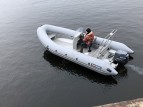 Надувная лодка ProfMarine RIB 550 с алюминиевым корпусом